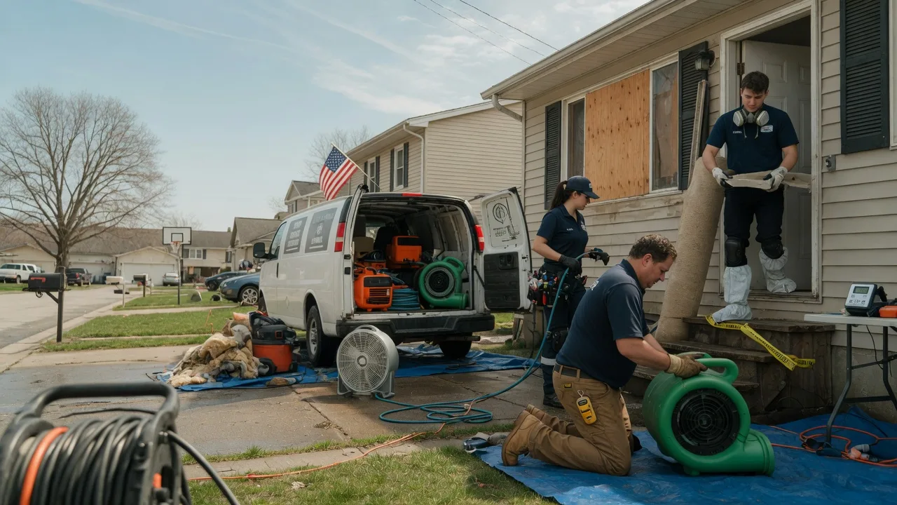 Water Damage Restoration in Bethany, IL near me